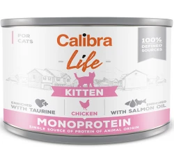 Calibra Cat Life can Kitten Chicken 200gr Calibra Cat Life can Kitten Chicken 200gr