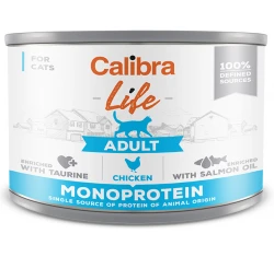 Calibra Cat Life can Adult Chicken 200gr Calibra Cat Life can Adult Chicken 200gr