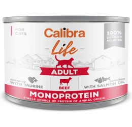 Calibra Cat Life can Adult Beef 200gr Calibra Cat Life can Adult Beef 200gr