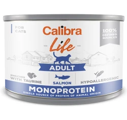 Calibra Cat Life can Adult Salmon 200gr Calibra Cat Life can Adult Salmon 200gr