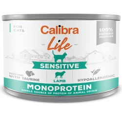 Calibra Cat Life can Sensitive Lamb 200gr Calibra Cat Life can Sensitive Lamb 200gr
