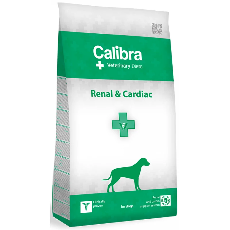 Calibra VD Dog Renal & Cardiac 12kg - Κλινική Δίαιτα Σκύλου 