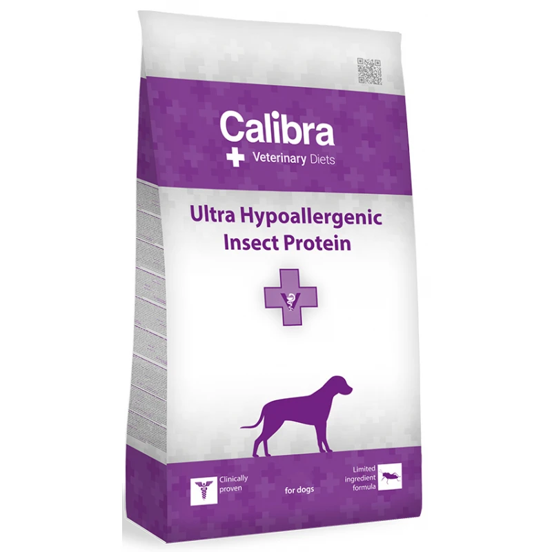 Calibra VD Dog Ultra-Hypoallergenic Insect 12kg - Κλινική Δίαιτα Σκύλου 