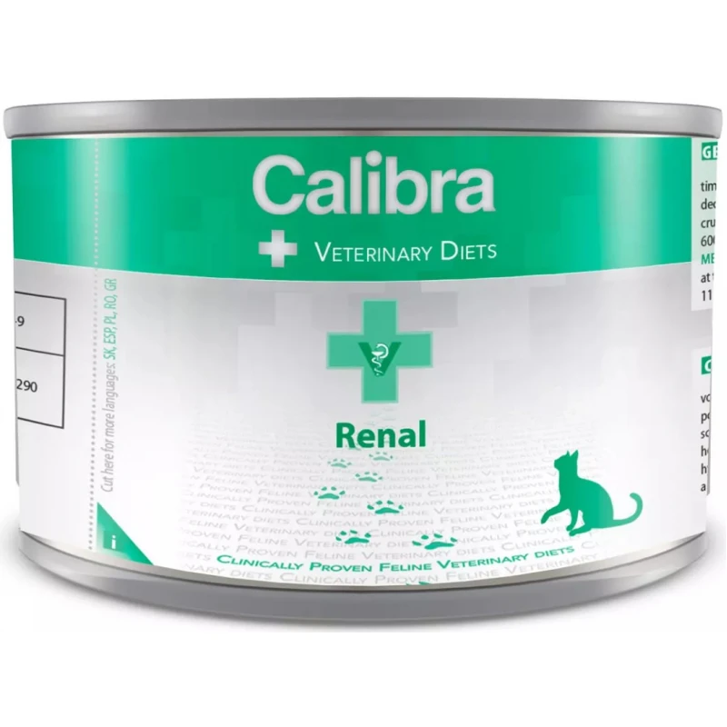 Calibra VD Cat can Renal 200gr - Κλινική κονσέρβα Γάτας ΓΑΤΕΣ