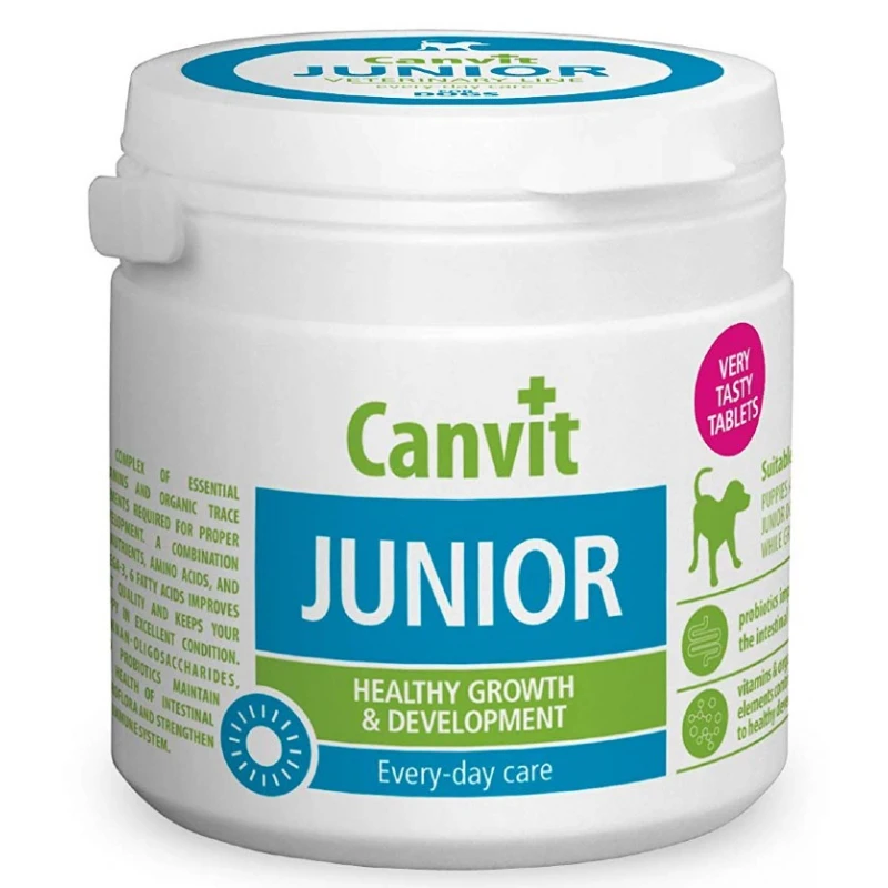 CanVit Junior Πολυβιταμίνες για υγιή ανάπτυξη 230 δισκία ΣΥΜΠΛΗΡΩΜΑΤΑ ΔΙΑΤΡΟΦΗΣ & ΒΙΤΑΜΙΝΕΣ ΣΚΥΛΟΥ