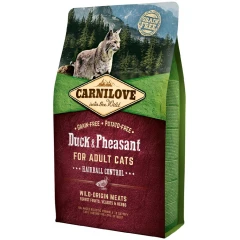 Carnilove Cat Hairball Control Duck and Pheasant 2kg Carnilove Cat Hairball Control Duck and Pheasant 2kg
