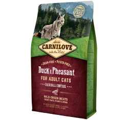 Carnilove Cat Hairball Control Duck and Pheasant 2kg Carnilove Cat Hairball Control Duck and Pheasant 2kg