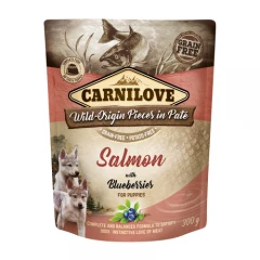Carnilove Pouch Puppy Salmon and Blueberry 300gr Carnilove Pouch Puppy Salmon and Blueberry 300gr