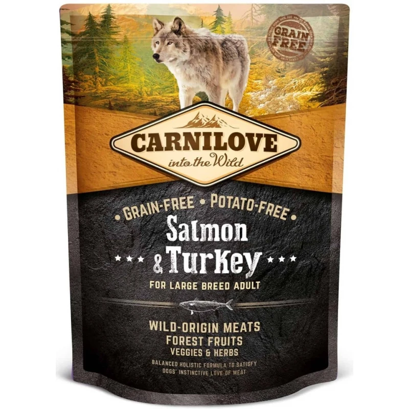 Carnilove Adult Large Breed Salmon and Turkey 1,5kg ΣΚΥΛΟΙ Carnilove Adult Large Breed Salmon and Turkey 1,5kg ΣΚΥΛΟΙ