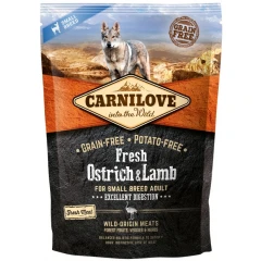 Carnilove Adult Small Fresh Ostrich and Lamb 1,5kg Carnilove Adult Small Fresh Ostrich and Lamb 1,5kg