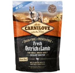 Carnilove Adult Small Fresh Ostrich and Lamb 1,5kg Carnilove Adult Small Fresh Ostrich and Lamb 1,5kg