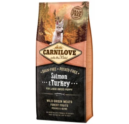 Carnilove Puppy Large Breed Salmon & Turkey 4kg