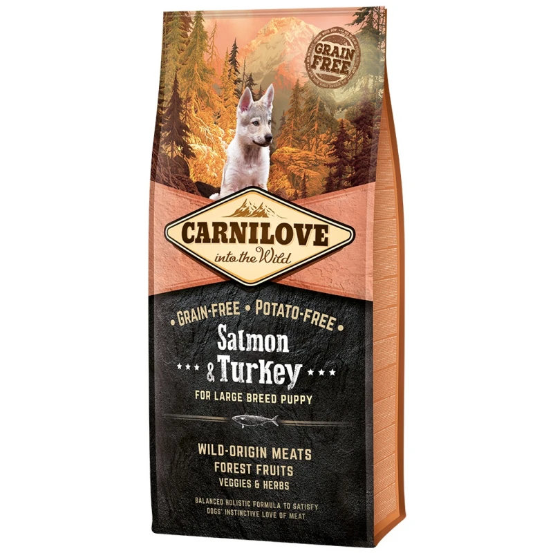 Carnilove Puppy Large Breed Salmon & Turkey 4kg ΣΚΥΛΟΙ