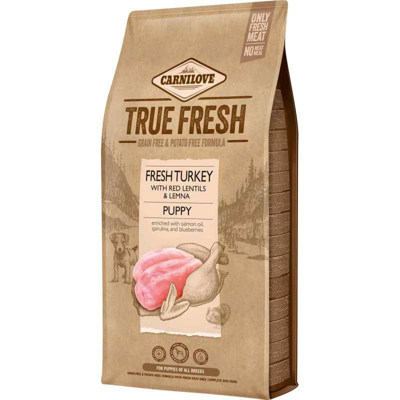 Carnilove True Fresh Grain Free Puppy Turkey 11,4kg ΣΚΥΛΟΙ