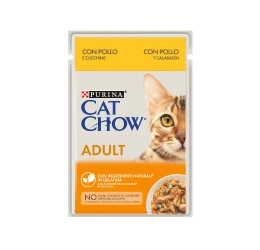 Cat Chow Adult Σε Ζελέ 85gr Κοτόπουλο Και Κολοκυθάκια Cat Chow Adult Σε Ζελέ 85gr Κοτόπουλο Και Κολοκυθάκια