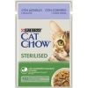 Cat Chow Sterilised 85gr Αρνί & Πράσινα Φασολάκια σε Σάλτσα