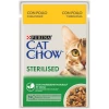 Cat Chow Sterilised 85gr Κοτόπουλο & Μελιτζάνες σε Σάλτσα