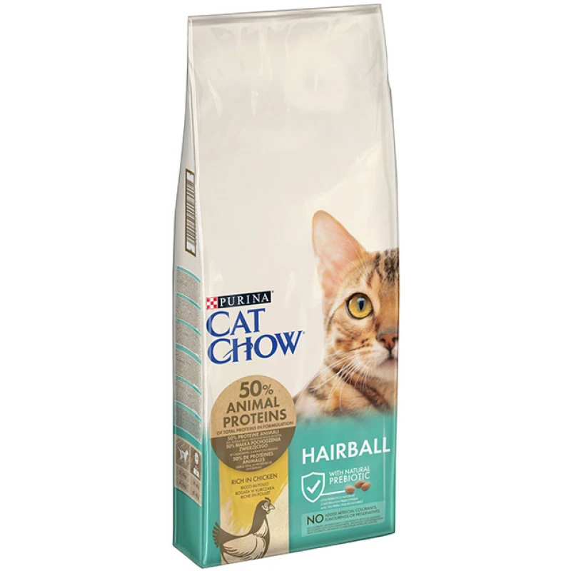 PURINA CAT CHOW HAIRBALL CONTROL ΚΟΤΟΠΟΥΛΟ 15KG ΓΑΤΕΣ