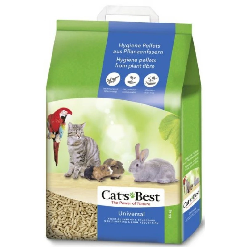 Αμμος - Πέλλετ Γάτας Cat's Best Universal 20lt (11kg) ΓΑΤΕΣ