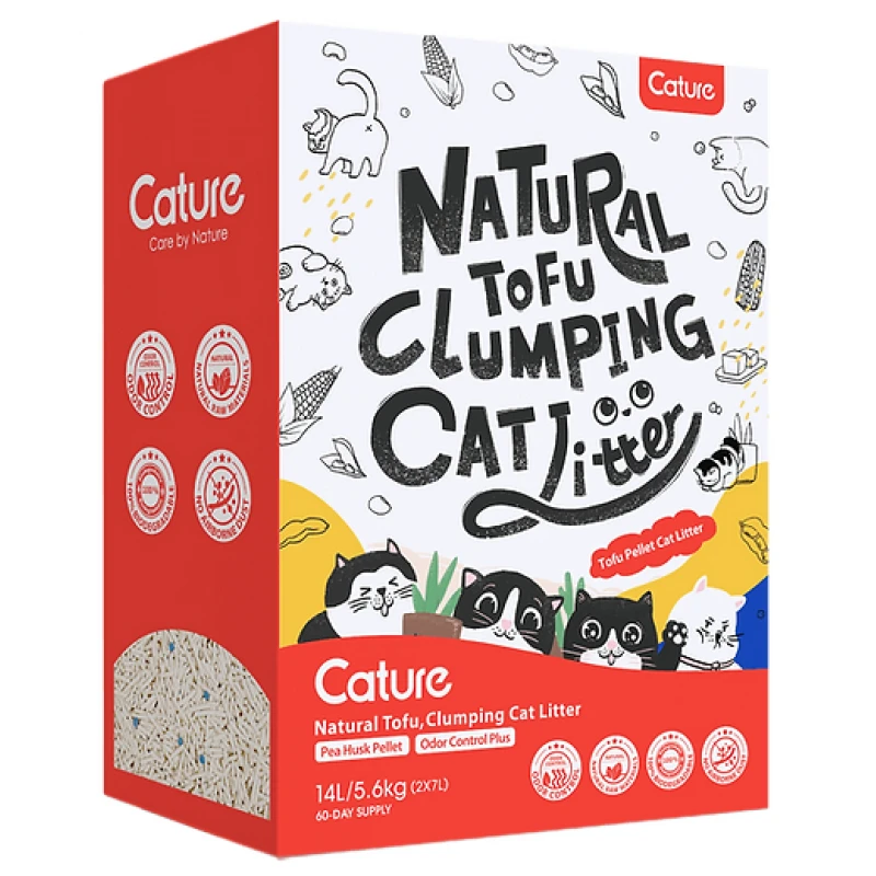 Αμμος - Πέλλετ Cature Tofu Claumping 14lt (5,1kg) ΓΑΤΕΣ