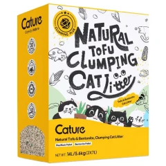 Αμμος - Πέλλετ Γάτας Cature Tofu and Bentonite Clumping 14lt (5,6kg) Αμμος - Πέλλετ Γάτας Cature Tofu and Bentonite Clumping 14lt (5,6kg)