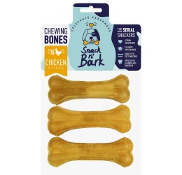 Κόκκαλα Celebrate Snack N Bark 13cm (55gr x 3τμχ) με γεύση κοτόπουλο Κόκκαλα Celebrate Snack N Bark 13cm (55gr x 3τμχ) με γεύση κοτόπουλο