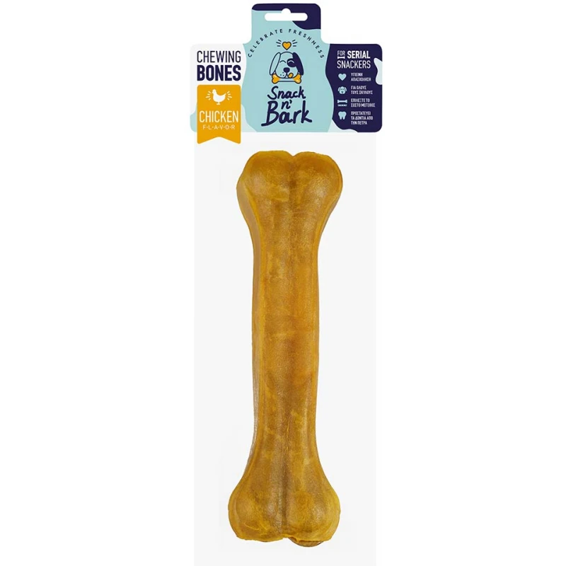Κόκκαλα Celebrate Snack N Bark 26cm (250gr x 1τμχ) με γεύση κοτόπουλο ΣΚΥΛΟΙ