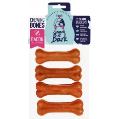 Κόκκαλα Celebrate Snack N Bark 10cm (45gr x 4τμχ) με γεύση Bacon Κόκκαλα Celebrate Snack N Bark 10cm (45gr x 4τμχ) με γεύση Bacon