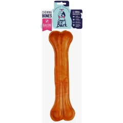 Κόκκαλα Celebrate Snack N Bark 21cm (140gr x 1τμχ) με γεύση Bacon Κόκκαλα Celebrate Snack N Bark 21cm (140gr x 1τμχ) με γεύση Bacon