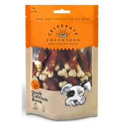 Λιχουδιές Celebrate Freshness Calcium Bones 100gr με Πάπια Λιχουδιές Celebrate Freshness Calcium Bones 100gr με Πάπια