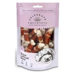 Λιχουδιές Celebrate Freshness Calcium Bones 100gr με Bacon Λιχουδιές Celebrate Freshness Calcium Bones 100gr με Bacon