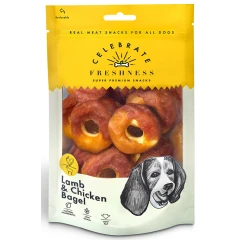 Λιχουδιές Celebrate Freshness Bagel 100gr με Αρνί και Κοτόπουλο Λιχουδιές Celebrate Freshness Bagel 100gr με Αρνί και Κοτόπουλο