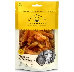 Λιχουδιές Celebrate Freshness Small Sticks 100gr με Κοτόπουλo και Ανανά