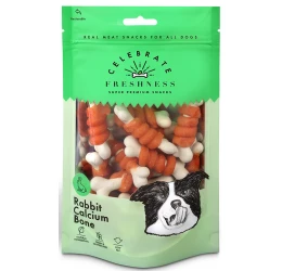 Λιχουδιές Celebrate Freshness Grain Free Calcium Bones 100gr με Κουνέλι