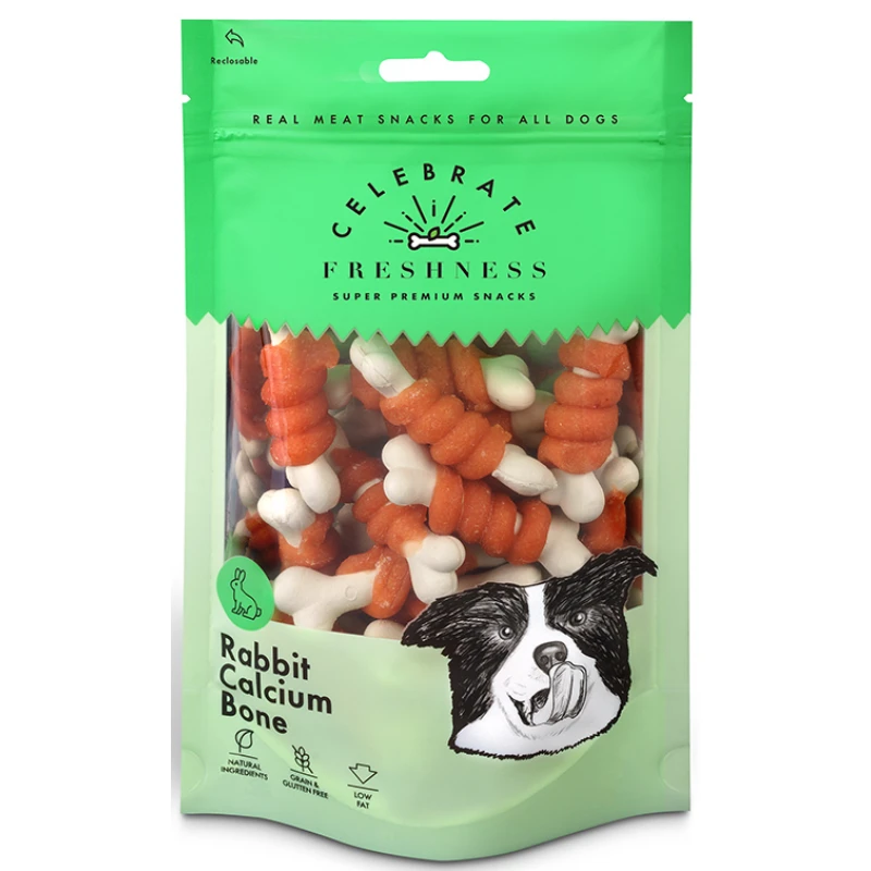 Λιχουδιές Celebrate Freshness Grain Free Calcium Bones 100gr με Κουνέλι Σκύλοι Λιχουδιές Celebrate Freshness Grain Free Calcium Bones 100gr με Κουνέλι Σκύλοι