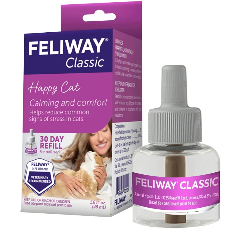 Feliway Classic Refill Ανταλλακτικό 48ml για το στρες στις Γάτες ΓΑΤΕΣ