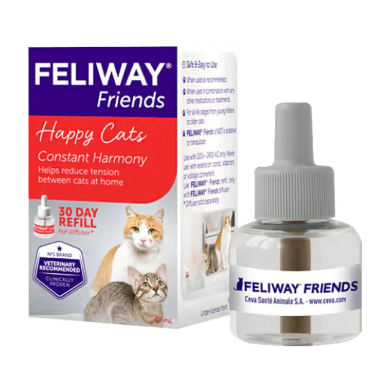 Feliway Friends Refill  Ανταλλακτικό 48ml για το στρες στις Γάτες ΓΑΤΕΣ