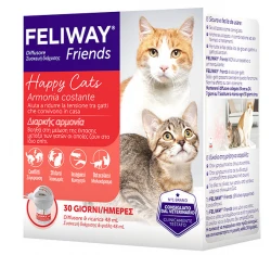 Feliway Friends Diffuser (Ηλεκτρική Συσκευή + Ανταλλακτικό) για το Στρες στις Γάτες 48ml Feliway Friends Diffuser (Ηλεκτρική Συσκευή + Ανταλλακτικό) για το Στρες στις Γάτες 48ml