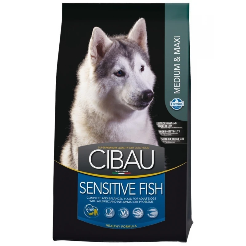 Cibau Adult Fish Sensitive Medium & Maxi 2.5kg ΣΚΥΛΟΙ