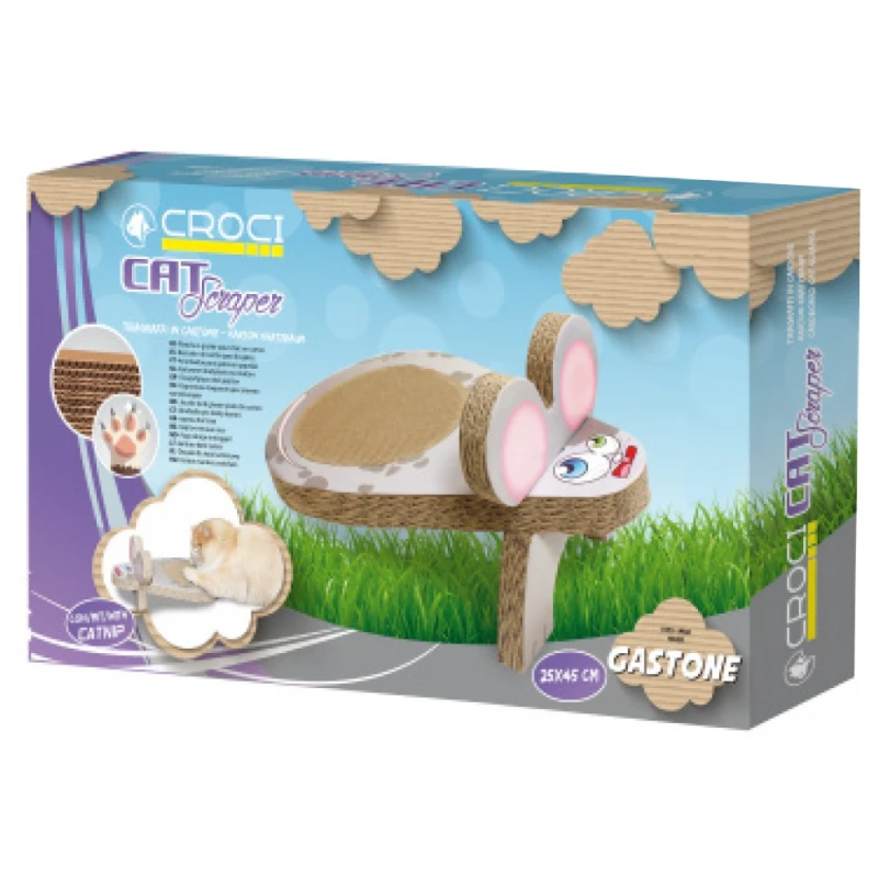 Croci Ονυχοδρόμιο Paper Mouse Gastone 25x45x17cm ΟΝΥΧΟΔΡΟΜΙΑ - ΓΑΤΟΔΕΝΤΡΑ