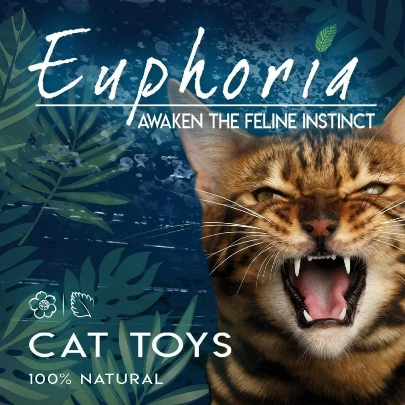 Παιχνίδι Λιχουδιά Euphoria Sphere με μπάλα Catnip 8cm ΠΑΙΧΝΙΔΙΑ ΓΑΤΑΣ