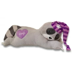 Λούτρινο Παιχνίδι Σκύλου Croci Heart Beat Racoon με Καρδιά που Χτυπά 37cm