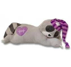 Λούτρινο Παιχνίδι Σκύλου Croci Heart Beat Racoon με Καρδιά που Χτυπά 37cm