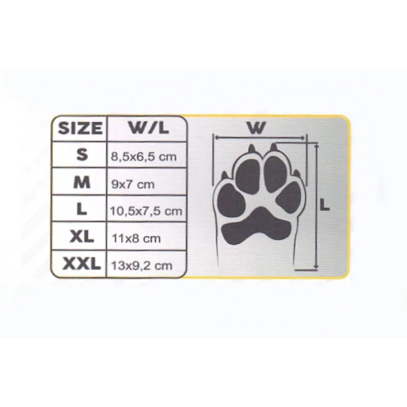 Παπουτσάκια Σκύλου Croci Lets Walk Medium 5,5x7cm 4τμχ Σκύλοι
