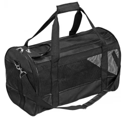 Τσάντα Μεταφοράς Σκύλου & Γάτας  Flamingo Divina Black 50x28x30cm Τσάντα Μεταφοράς Σκύλου & Γάτας  Flamingo Divina Black 50x28x30cm