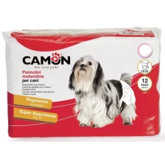 Πάνες Βρακάκια Σκύλου (12τμχ) της Camon Medium 35-45cm Πάνες Βρακάκια Σκύλου (12τμχ) της Camon Medium 35-45cm