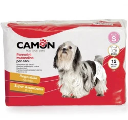 Πάνες Βρακάκια Σκύλου (12τμχ) της Camon Small 25-35cm Πάνες Βρακάκια Σκύλου (12τμχ) της Camon Small 25-35cm