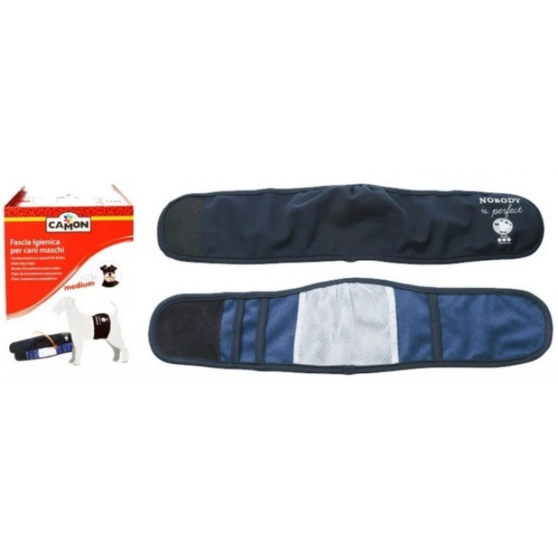 Ζώνη Μαρκαρίσματος ή Ακράτειας Camon Sanitary Wrap Large 56-60cm ΣΚΥΛΟΙ