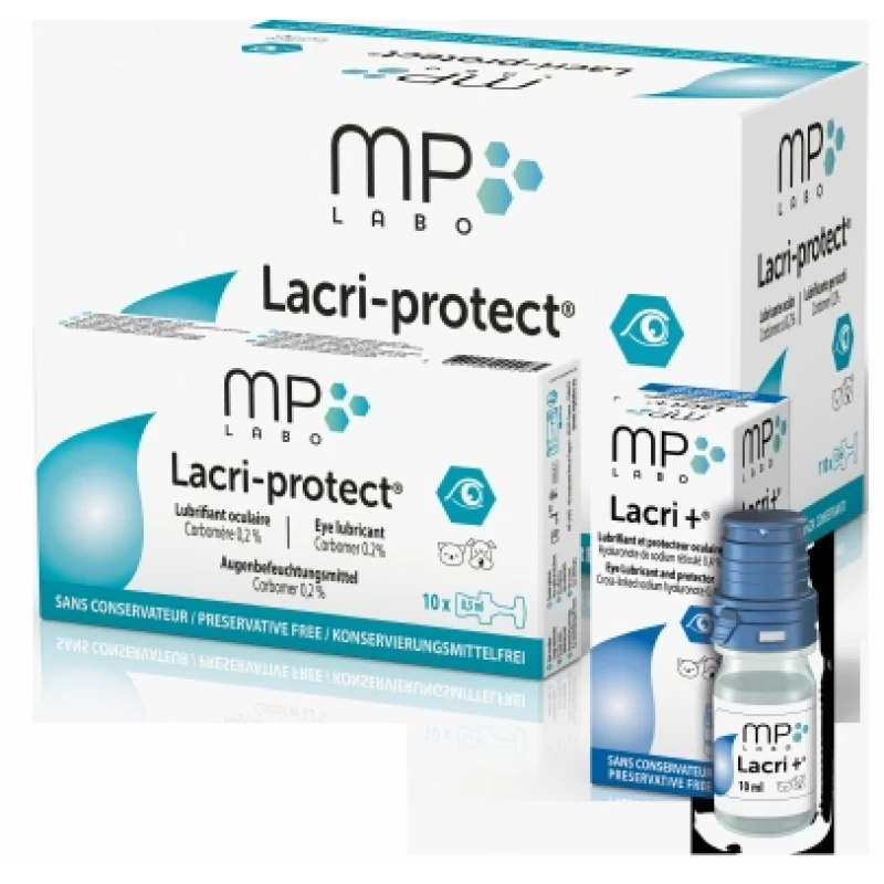 Lacri Plus + HA  Οφθαλμικές σταγόνες για σκύλο και γάτα 10ml ΣΚΥΛΟΙ