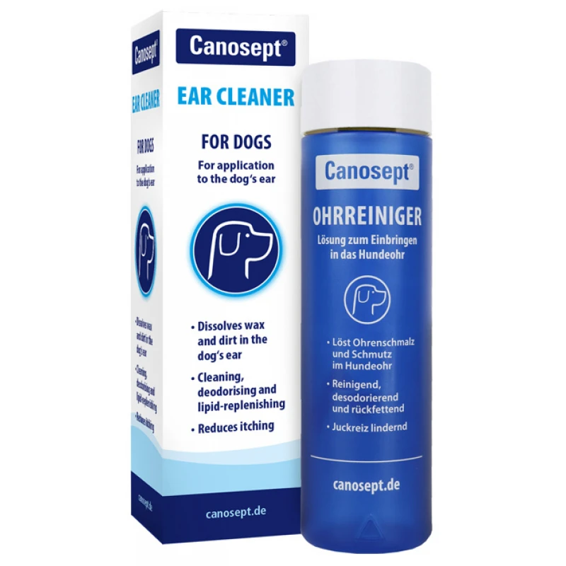 Canosept Καθαριστικό Σκύλου για τα Αυτιά 125ml Σκύλοι Canosept Καθαριστικό Σκύλου για τα Αυτιά 125ml Σκύλοι